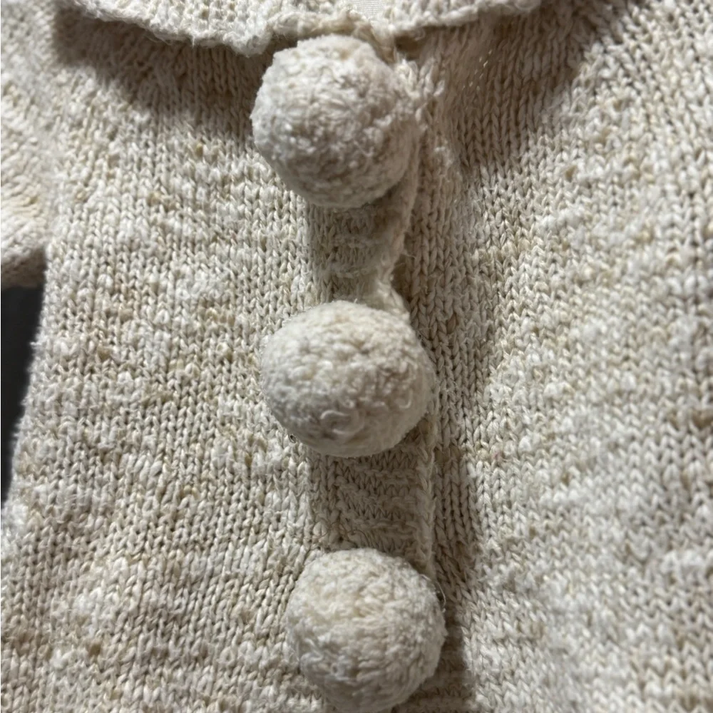 Oshkosh Genuine Kids Cream Knit Sweater - Picture 3 of 5